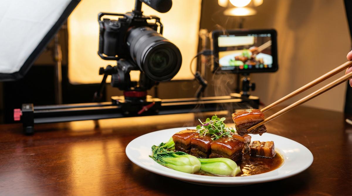 国产主播美食视频教程